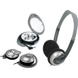 Lightweight Headphones, Ear-Clip Headphones And Earbud Combo Pack
