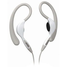 Silver/Gray EH-130 Ear Hooks Stereo Headphoneswhite 