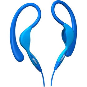 Blue EH-130 Ear Hooks Stereo Headphonesblue 