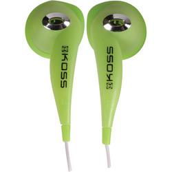 Clear Green Earbud Stereophone