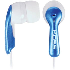 Mirage Blue Lightweight Earbud Stereophone