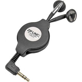 Retractable Stereo Earphones