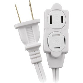 8' 3-Outlet Grounded Office Cordoutlet 