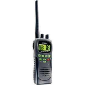 Atlantis Hand-Held VHF 2-Way Marine Radio - Blackatlantis 