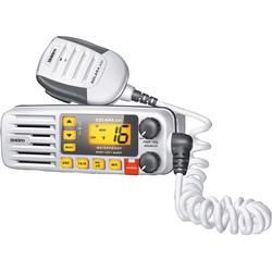 Solara Compact Fixed Mount VHF 2-Way Marine Radio - White