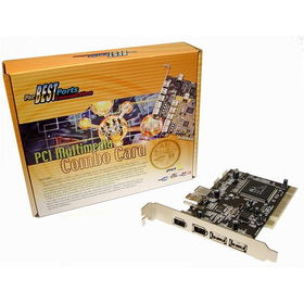 USB 2.0 And FireWire 1394a PCI Card (Includes Ulead Software)usb 