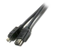 6' IEEE1394 Firewire Cable - 4-Pin To 6-Pinieee 