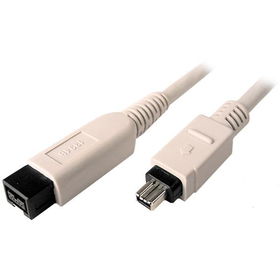 10' 9-Pin To 4-Pin IEEE-1394B Bilingual FireWire 800 Cablepin 