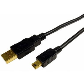 2 meter USB 2.0 Gold Connector Mini5 Cable - 5-Pinmeter 