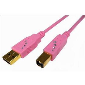 2 Meter Ka-Bling Pink High-Speed USB 2.0 Cablemeter 