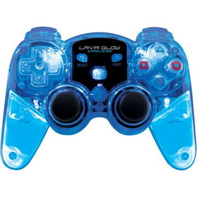 Lava Glow Mini RF Wireless Controller-Water Inside Without Rumble For PS2lava 