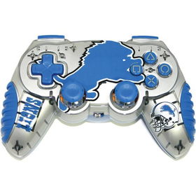 Officially Licensed Detroit Lions NFL Wireless PS2 Controllerofficially 