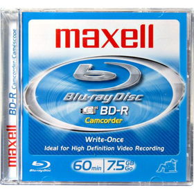 2x Blu-ray BD-R Write-Once Disc for Camcorder
