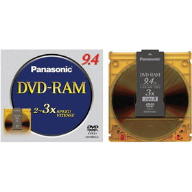 3x Rewritable Double-Sided DVD-RAM - Singlerewritable 