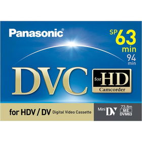 HD miniDV Videocassette - Singleminidv 