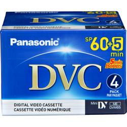 miniDV Videocassettes - 4 Pack