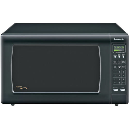 Black 1250-Watt Counter Top Microwave Oven With Inverter Technologyblack 