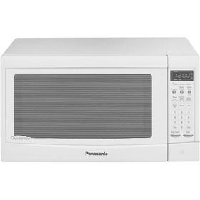 White 1300-Watt Counter Top Microwave Oven With Inverter Technologywhite 