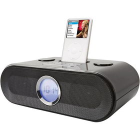 Dual Alarm Clock Radio with Dock for iPoddual 