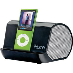 Black Portable MP3 Speaker Systemblack 