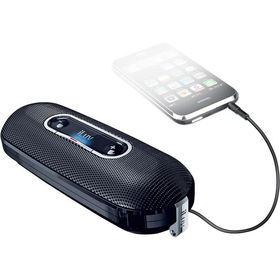 Black Ultra-Portable Stereo Speakerblack 
