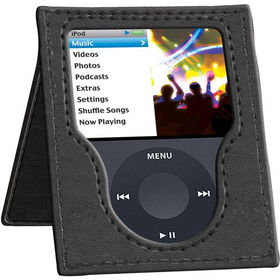 Leather Case With Viewing Stand For iPod nano 3Gleather 