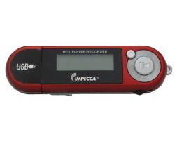 MP1802 8GB MP3 Player with FM Tuner Digital Voice Recorder RED