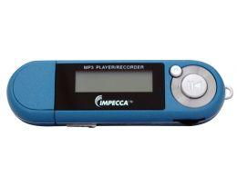 MP1802 8GB MP3 Player with FM Tuner Digital Voice Recorder BLUEplayer 