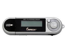 MP1802 8GB MP3 Player with FM Tuner Digital Voice Recorder SILVERplayer 