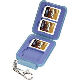 Plastic Digital Memory Case For 4 SD Memory Cardsplastic 