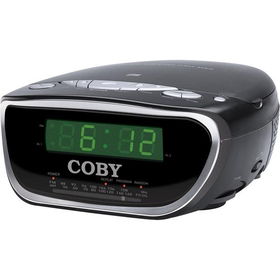 Digital Dual Alarm Clock With AM/FM Radio And CD Player