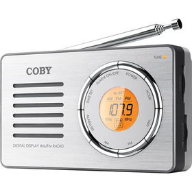 Compact AM/FM Radio With Digital Display