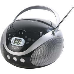 Black Portable CD Player With AM/FM Tuner