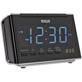 Dual Alarm Clock Radio With AM/FM Radiodual 