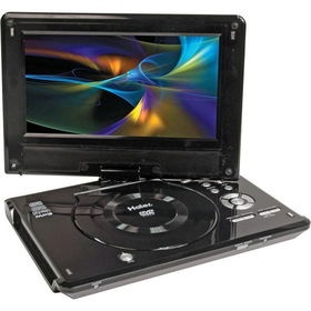 9" Widescreen Portable DVD Player With Swivel Screenwidescreen 