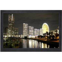 84\" Diagonal Ez-Frame 4:3 Framed Wall Screen - 67\" X 50\" Cine-White Screendiagonal 