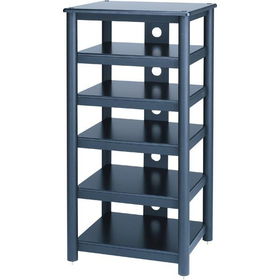 Performance Series 6-Shelf Component Racks - Blackperformance 