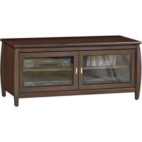 48" Wide Walnut Flat Panel Classic Credenza