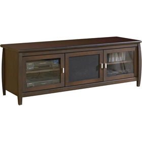 60" Wide Walnut Flat Panel Classic Credenzawide 