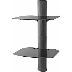 Tria 2-Shelf Wall Mount - Black