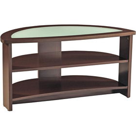 42" TV Stand /Expresso With Glass Shelvesstand 