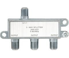 5-900MHz Coax Splitters - 3-Waymhz 