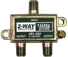 1GHz 90dB Splitter - 2-Wayghz 