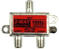 1GHz 130dB Coax Splitter - 2-Wayghz 