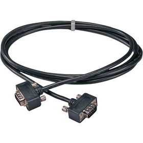 10' High-Performance UltraThin VGA/QXGA HDTV/HD15 Cable With Audiohigh 