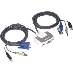 2-Port MiniView Micro USB Plus KVM Switchport 