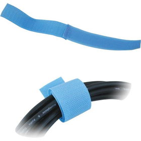 8" Assorted Colors Basic Regrip Cable Strap - 6-Packassorted 