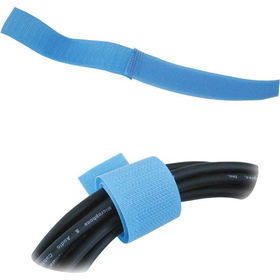 12" Black Basic Regrip Cable Strap - 6-Packblack 