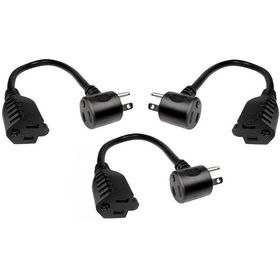 1' Outlet Xtender Power Cord With Pass Throughoutlet 