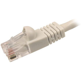 14' Snagless Molded Boot CAT5e Patch Cable - Graysnagless 